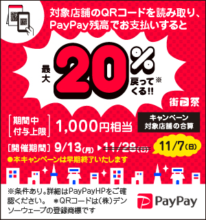 PayPay20%Ըڡ