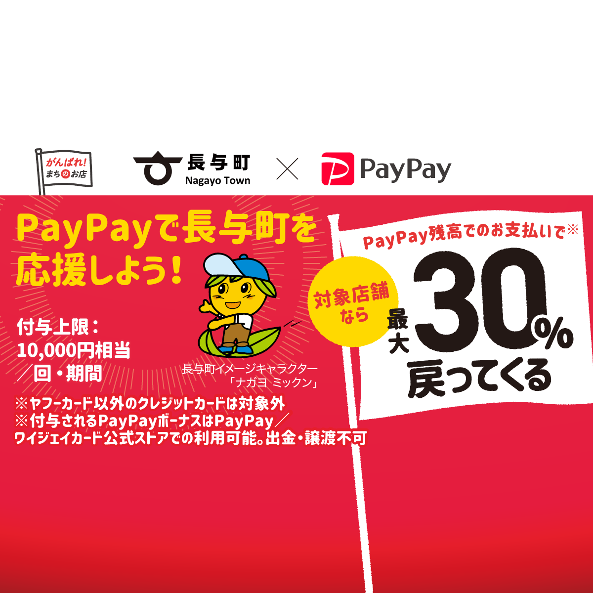 ふるさと納税 長与町 長崎県長与町 PayPay商品券(9,000円分)※地域内の一部の加盟店のみで利用可 - サービスクーポン、引換券