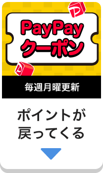 PayPayクーポン。ポイントが戻ってくる