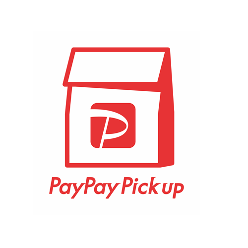 PayPayピックアップロゴ（赤）